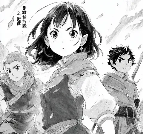恋爱漫画浪漫场景插画